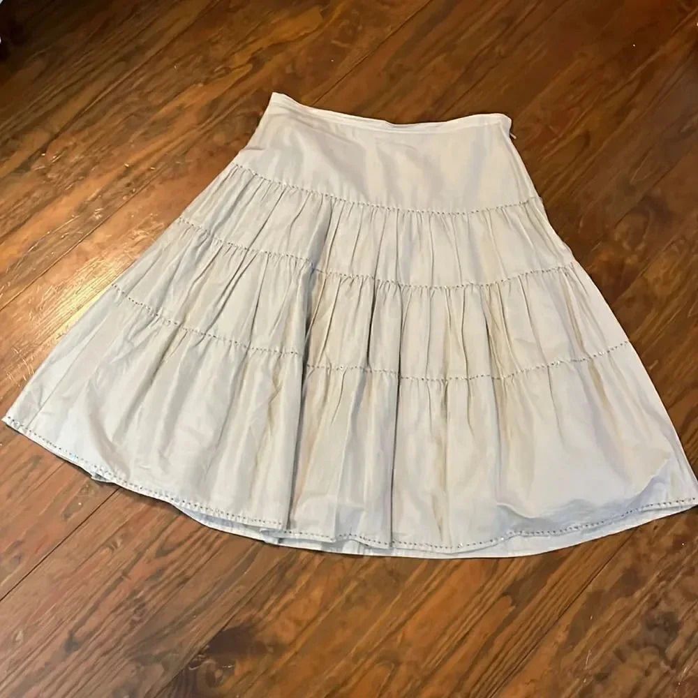 Talbots petite layered skirt 10